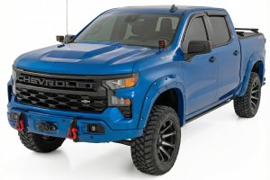 Chevrolet Silverado 1500 Bumper - Front - Rough Country - FXS - GJV Riptide Blue - '23-'26